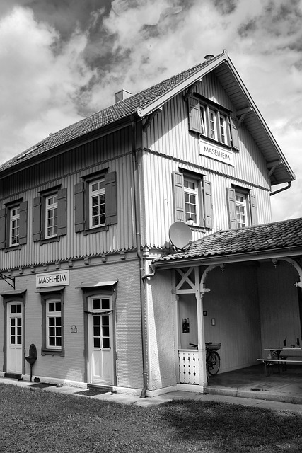 Station, Oud, Historisch, Duitsland