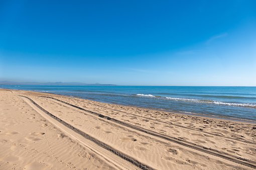 Strand, Zee, Costa, Schat, Zand