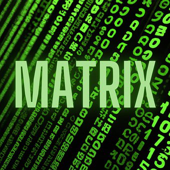 Matrix, Code, Daten, Digital
