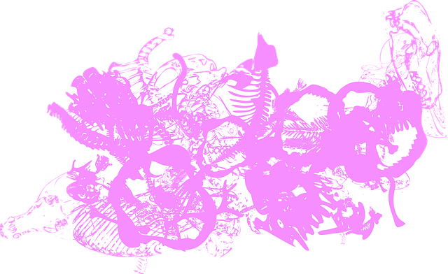 Free bones cubes organism illustration