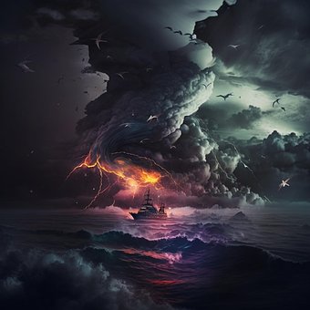 Zee, Storm, Bermuda Driehoek, Oceaan