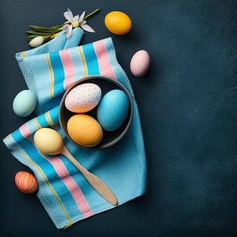 Ostern, Eier, Ostereier, Banner, Malen