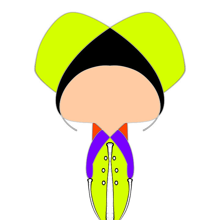 Download Painting Colorful Girl RoyaltyFree Stock Illustration Image