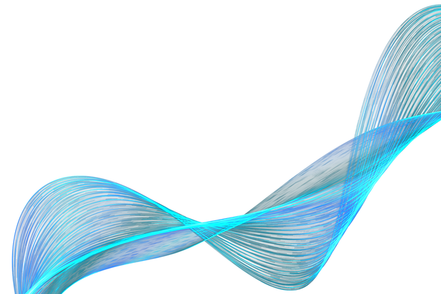 Free lights glowing ribbon illustration