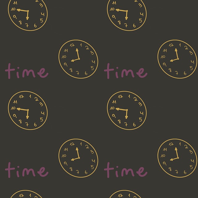 Free background time clocks illustration