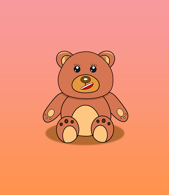 Free Teddy Bear Stuffed Toy illustration and picture