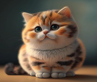 Ai Genereret, Kat, Feline, Sød, Meow