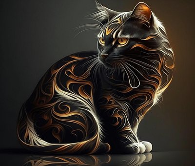 Ai Genereret, Kat, Legende, Feline, Dyr