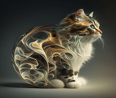 Ai Genereret, Kat, Feline, Sød, Meow