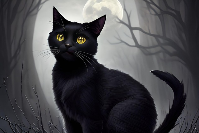 Free salem cat sabrina illustration