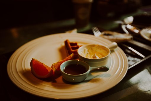 Waffle, Bolo, Fruta, Doce, Refeição