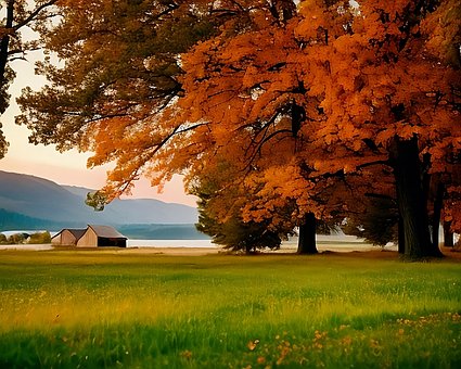 Free Landscape Mountains illustration and picture