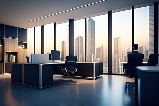 Büro, Landschaft, Hd-Hintergrund