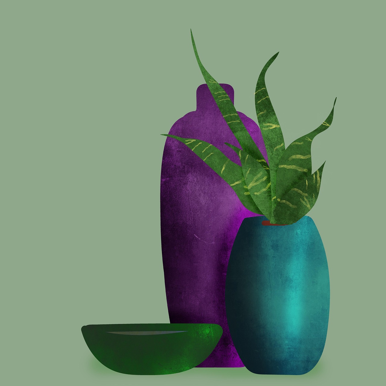 Download Vase Pot Plant RoyaltyFree Stock Illustration Image Pixabay
