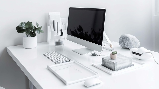 Free ai generated computer office illustration