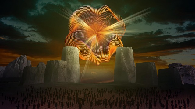 Free sci-fi future futuristic illustration
