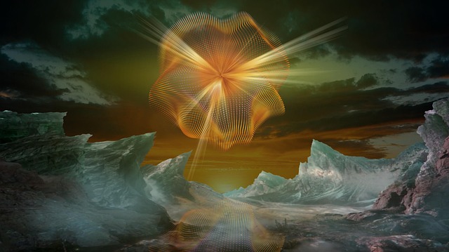 Free sci-fi future futuristic illustration