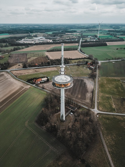 Fjernsynstårn, Niedersachsen, Drone