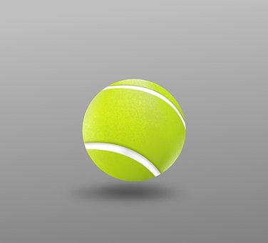 Tennis, Bal, 3D, Tuin, Zwembad, Strijd