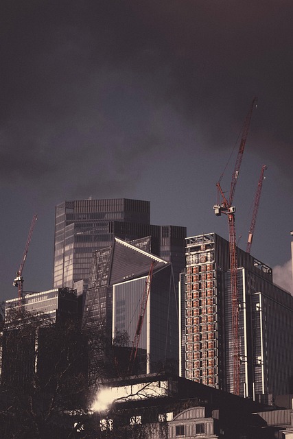 Retro, Nee, Vs, Stad, Architectuur