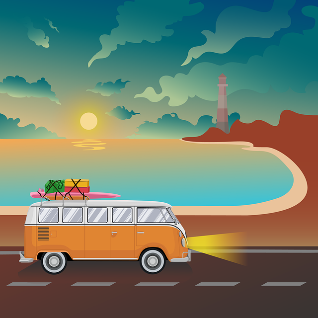 Free Traveling Beach illustration and picture