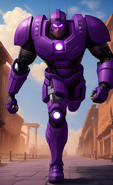 Free scifi science fiction robot illustration