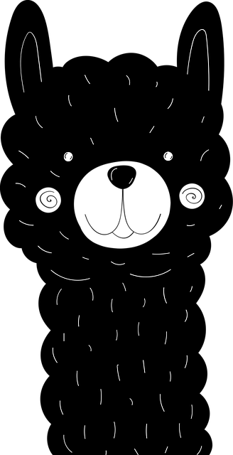 Free Hoof Alpaca Wool vector and picture