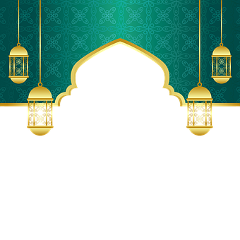 Ramadan, Moschee, Gold, Schwarz, Laterne
