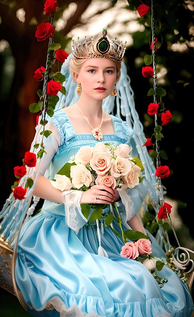 Ai Genereret, Prinsesse, Rose, Brud