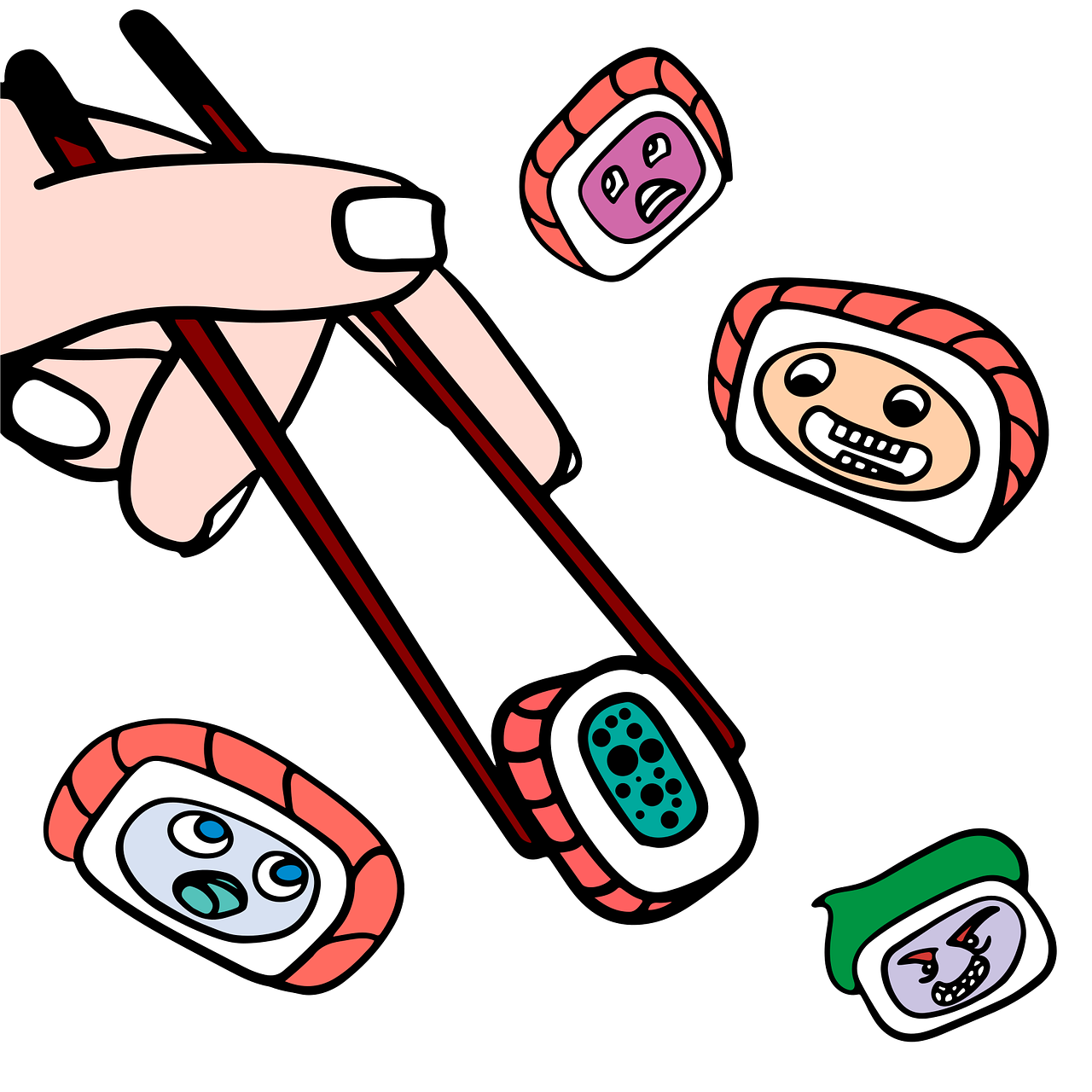 Download Picture Sushi Food Royalty Free Vector Graphic Pixabay