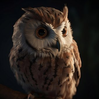 Ai Generiert, Eule, Vogel, Niedlich