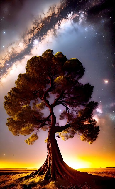 Free Ai Generated Tree illustration and picture