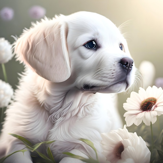 Free puppy animals nature illustration