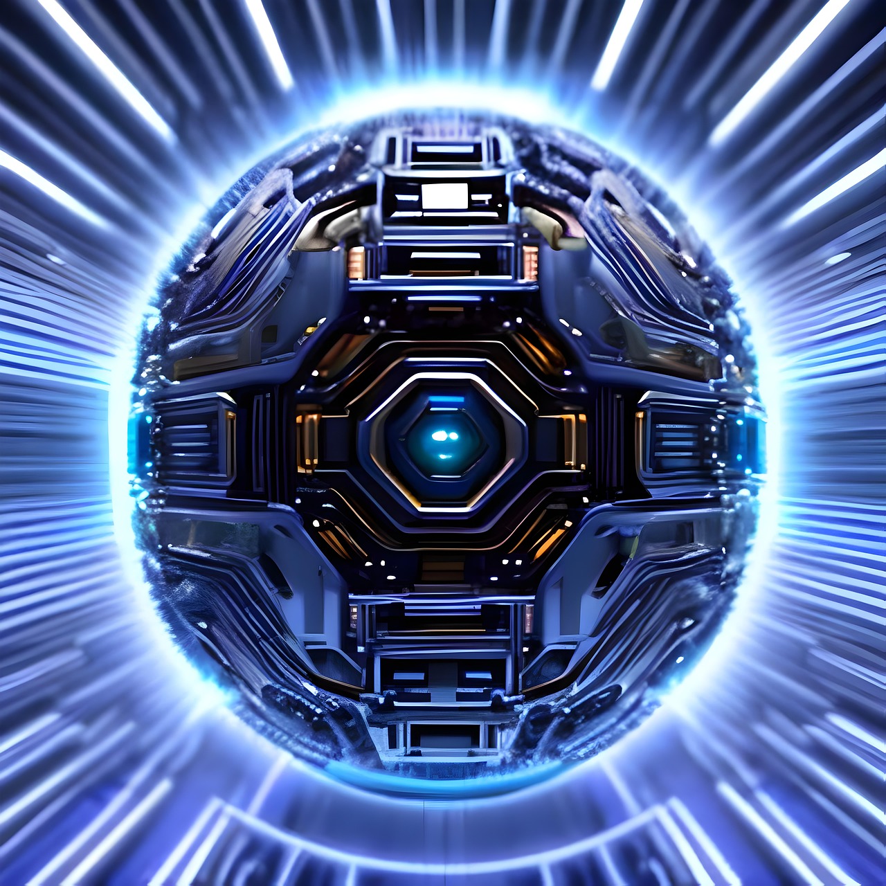 Download free HD stock image of Ai Generated Digital Free ai generated digital technology illustration