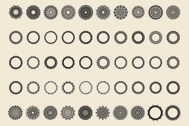 Free ai generated mandala ornaments illustration