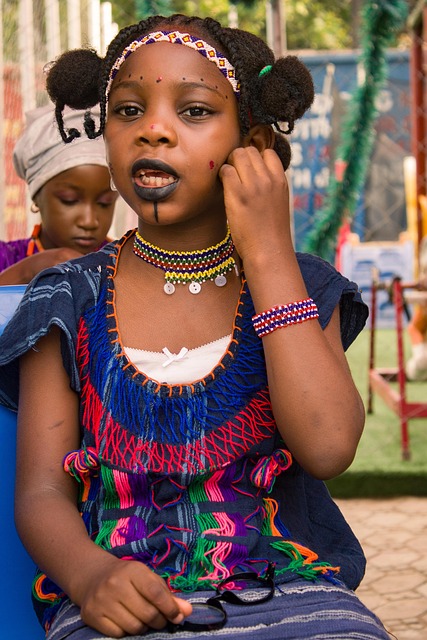 Kultur, Afrika, Nigeria, Pige, Etnicitet