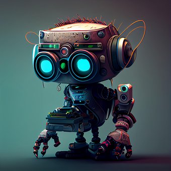 Free Ai Generated Robot illustration and picture