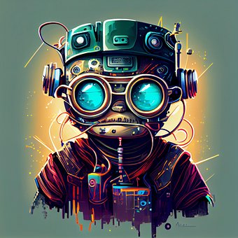 Free Robot Tech illustration and picture
