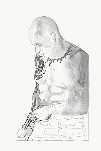 Free Gun Soldier illustration and picture