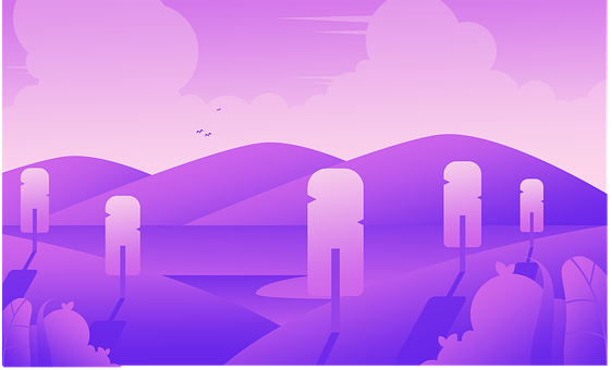 Free Nature Landscape illustration and picture
