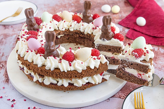 Bolo De Creme, Bolo, Ovos, Coelho