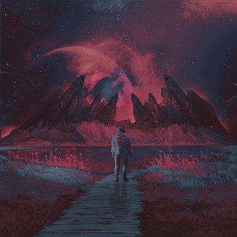 Ai Generat, Astronaut, Om, Galaxie