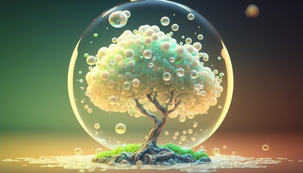 Free Ai Generated Bubble illustration and picture
