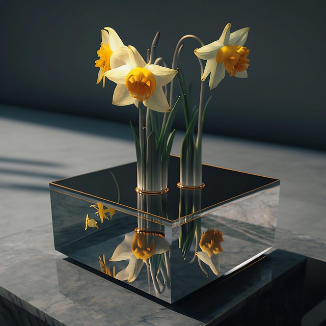 Free flowers daffodils botany illustration