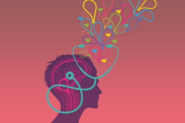 Free brain head stethoscope illustration