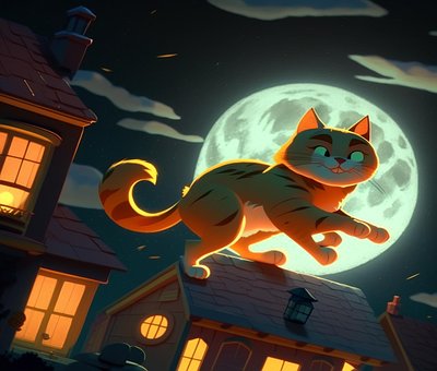 Katinthemoonlight, Midnatskatte