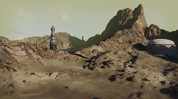 Tårn, Bygning, Rom, Univers, Galaksen