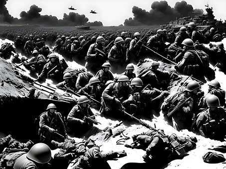 Heer, Militär, Soldat, Krieg, Einfarbig