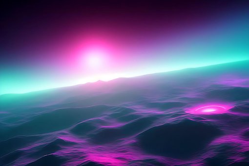 Planet, Galaxis, Mondoberfläche