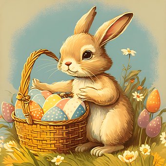 Free Easter Bunny Easter photo and picture